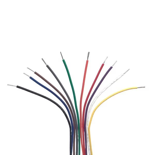 Jumper Wire, 22 AWG, Stranded, 6in. Leads - 10 Colors - 200 Pieces Total, Remington Industries, Mfr#: CSKIT22UL1007STR6